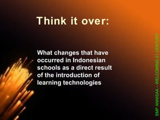 teaching and learning in 21st century | PPT