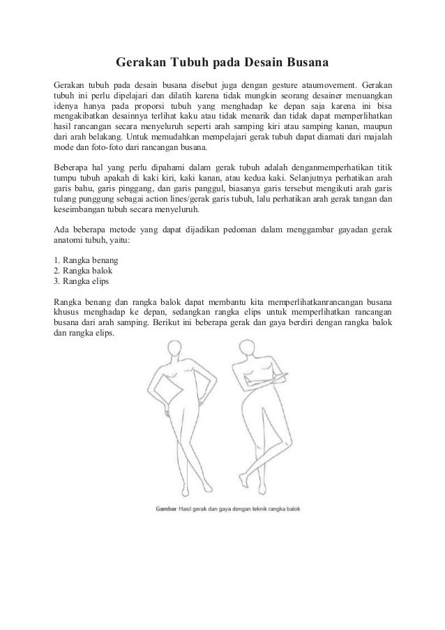 Belajar Desain Busana Dasar Lengkap