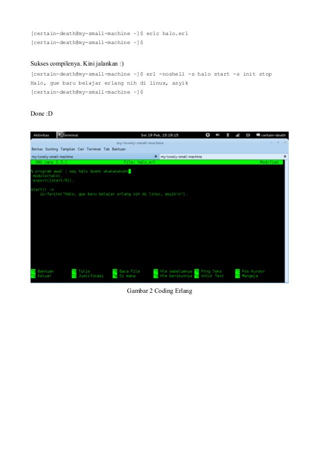 Belajar erlang-di-linux