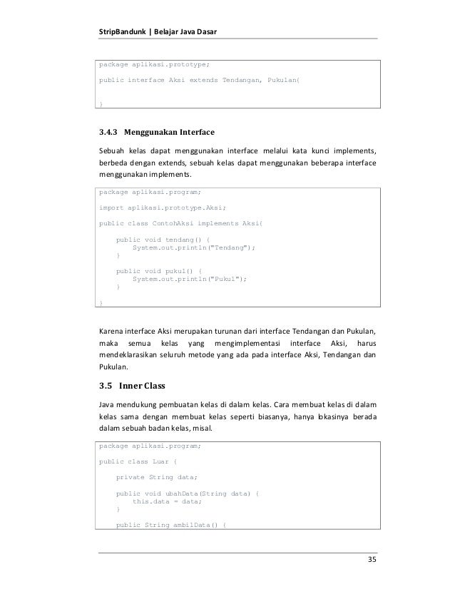Belajar Java Programming