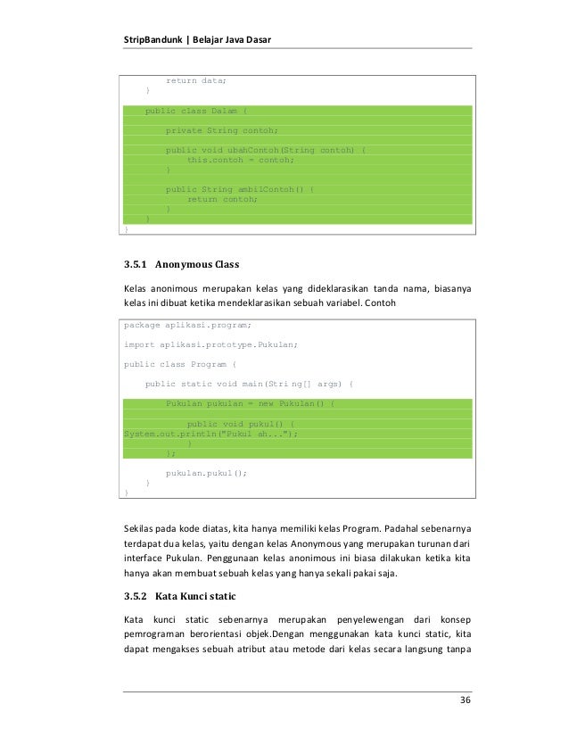Belajar Java Web Programming Belajar Java Web Programming