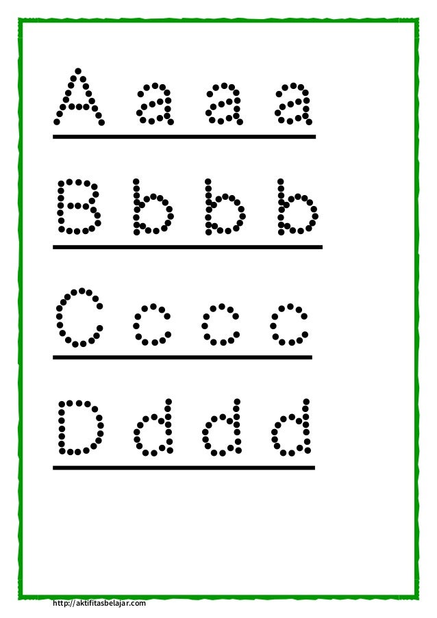 Latihan Huruf Besar Dan Kecil