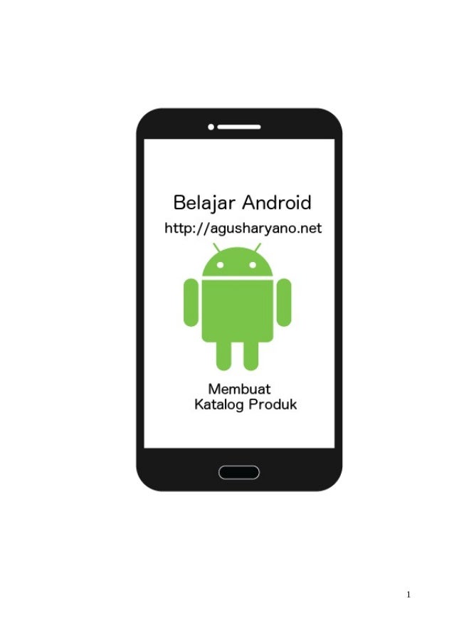 Belajar Android Membuat Katalog Produk