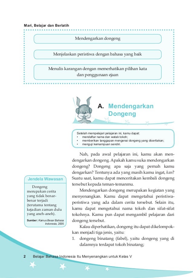 BELAJAR BAHASA INDONESIA ITU MENYENANGKAN UNTUK KELAS 5 