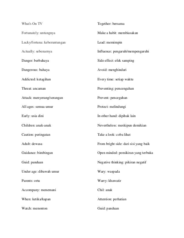 Belajar Bahasa Inggris