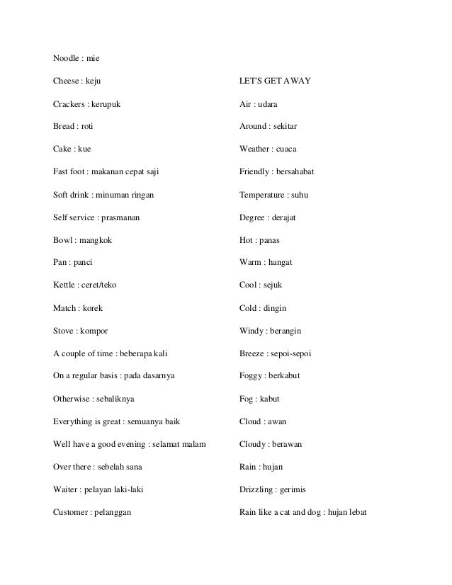 Belajar Bahasa Inggris
