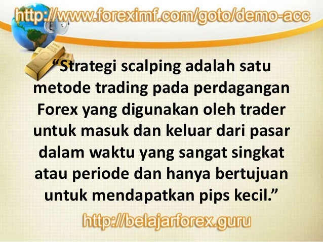Teknik scalping dalam forex