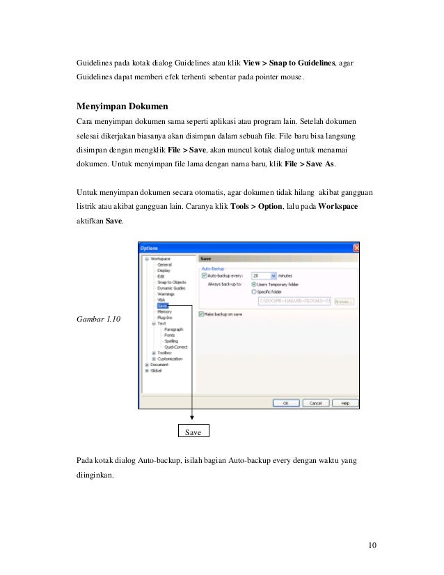 Belajar coreldraw