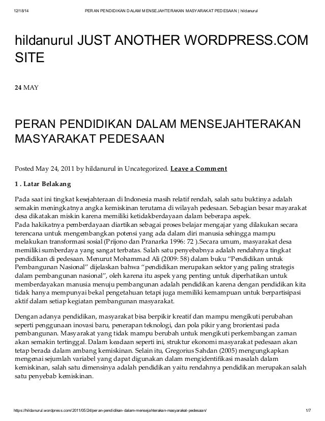 Belajar Dan Belajar Pengembangan Masyarakat Pedesaan Dalam Hubungan Belajar Dan Belajar Pengembangan Masyarakat Pedesaan Dalam Hubungan