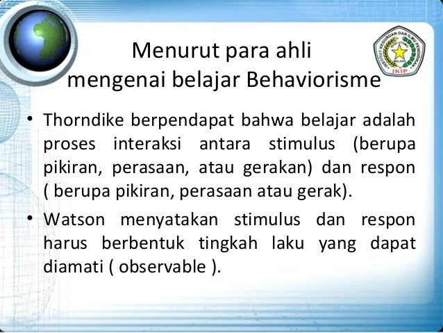 Belajar Dan Pembelajaran Or