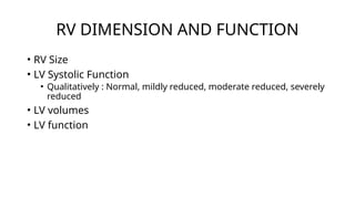Functional Lv Rv Comprehensive Basic Echocardiography: Views, Measurements, and ...