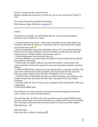 Belajar Forex Buat Pemula