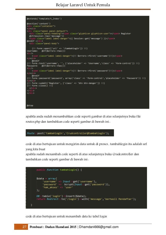 Tutorial Laravel 1 Pengertian Dan Cara Install Laravel Tutorial Laravel 1 Pengertian Dan Cara Install Laravel