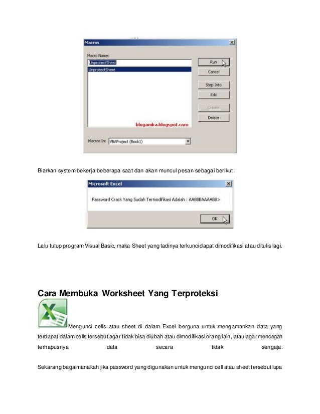Belajar macro excel 2007