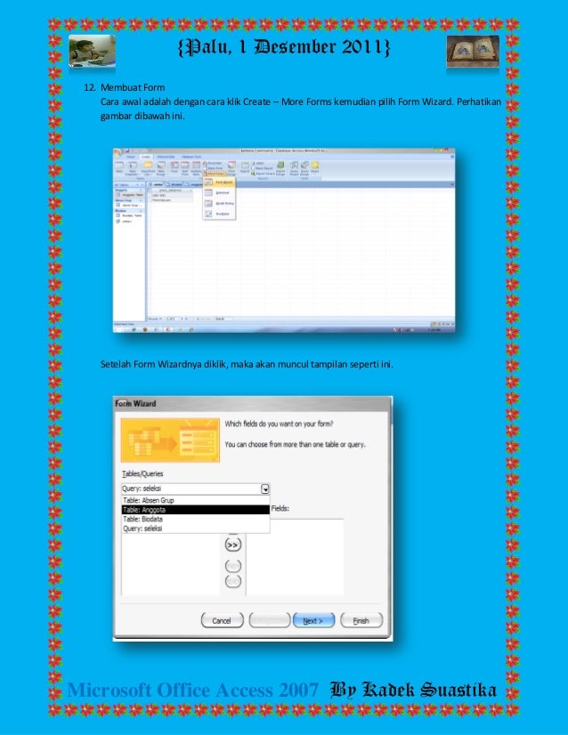 Belajar microsoft office access
