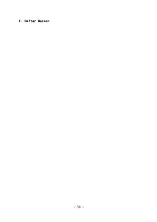 ~ 34 ~
F. Daftar Bacaan
 