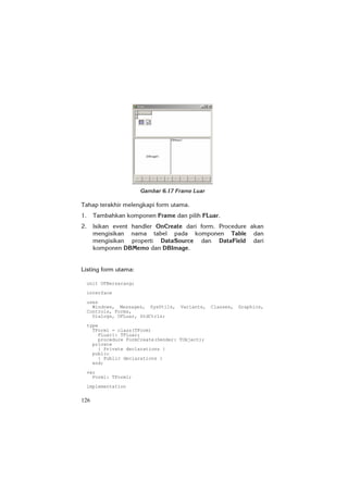 Belajar pemrograman borland delphi 7 [the-xp.blogspot.com] | PDF