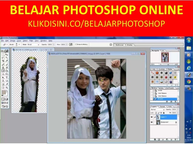 Belajar Photoshop Belajar Photoshop Mengganti Background Foto