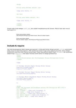 Belajar php (pemula dasar) | PDF
