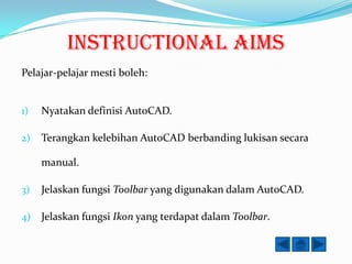Definisi Cad Belajar power point | PPTX