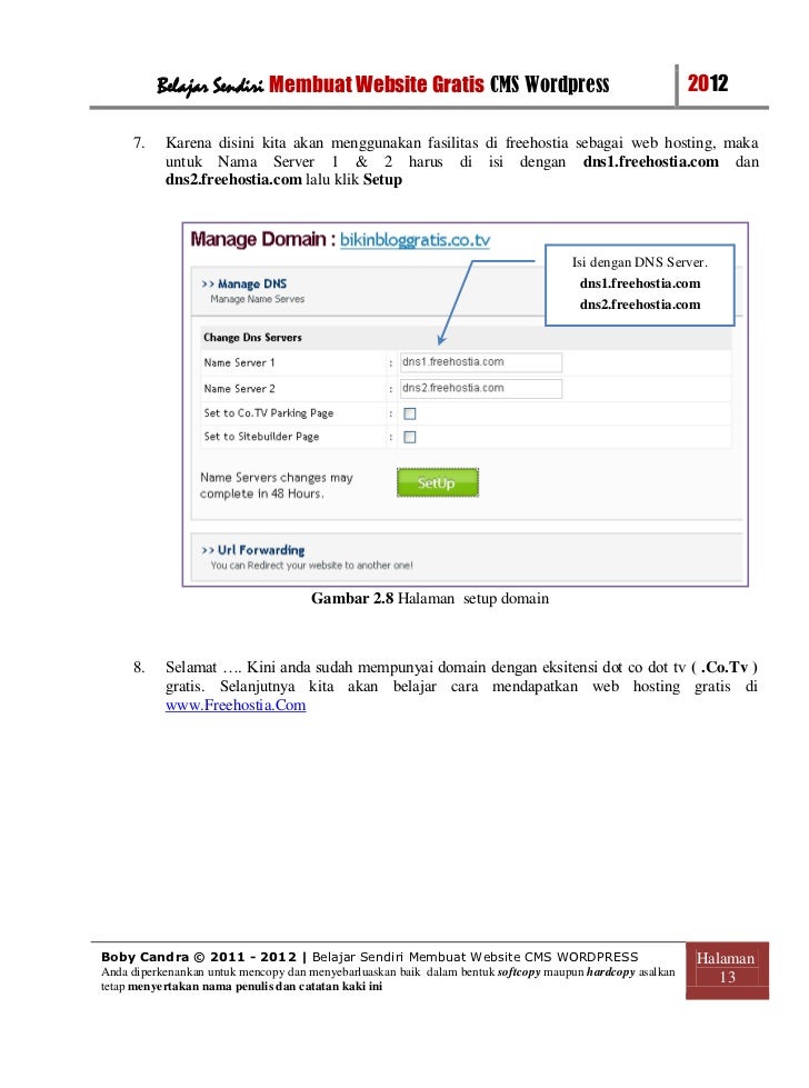 Cara Membuat Website Gratis