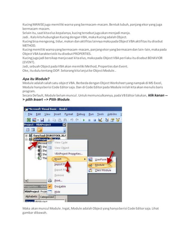 Belajar vba excel | DOCX