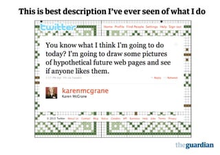 This is best description I’ve ever seen of what I do
 