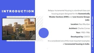 Lig Low Income Group Belapur Incremental Housing ews housing ss | PDF