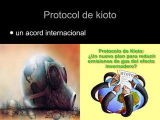 Protocol de kioto un acord internacional 