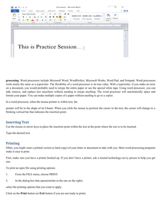 computer training document for computer literacy.docx