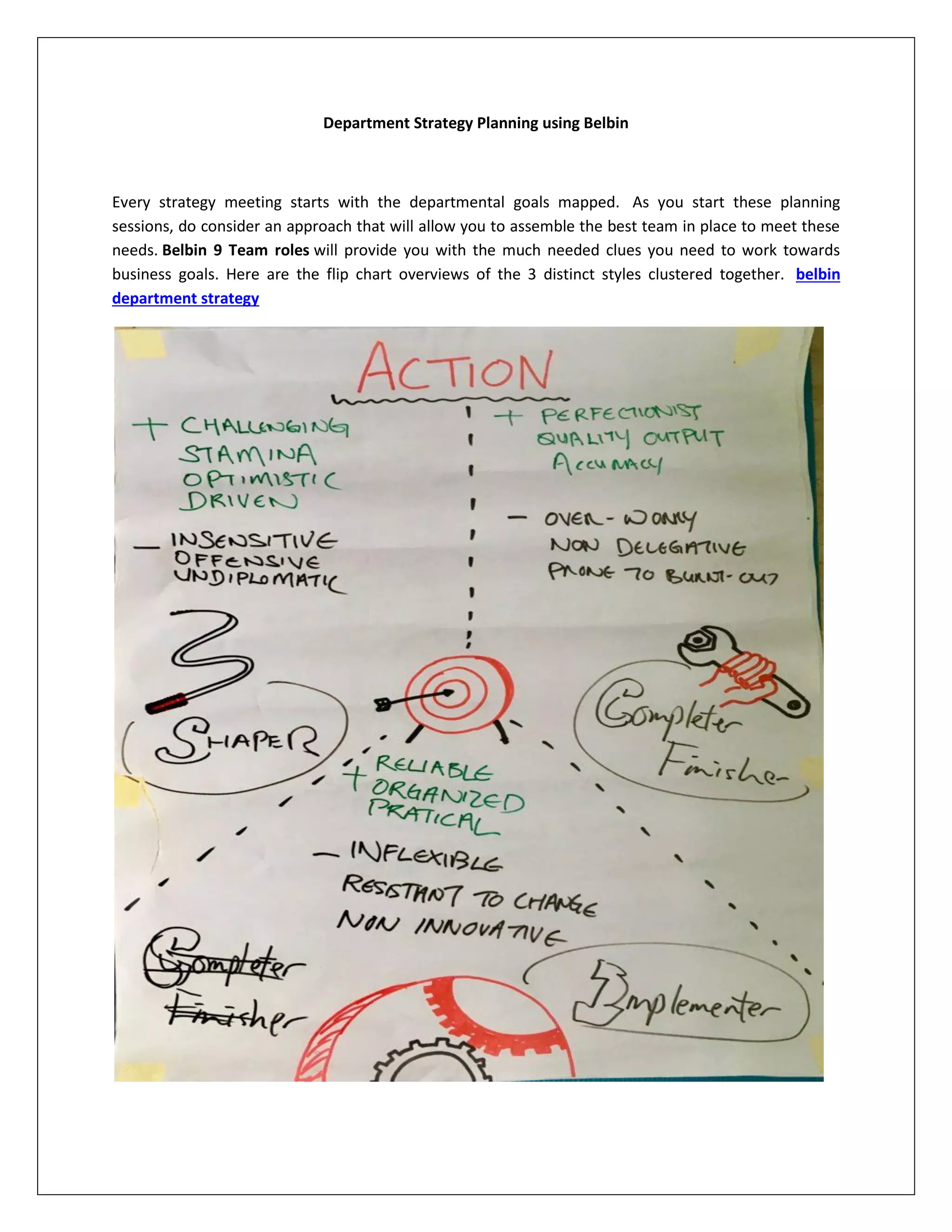 belbin team roles | PDF