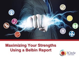Maximizing Your Strengths
Using a Belbin Report
 