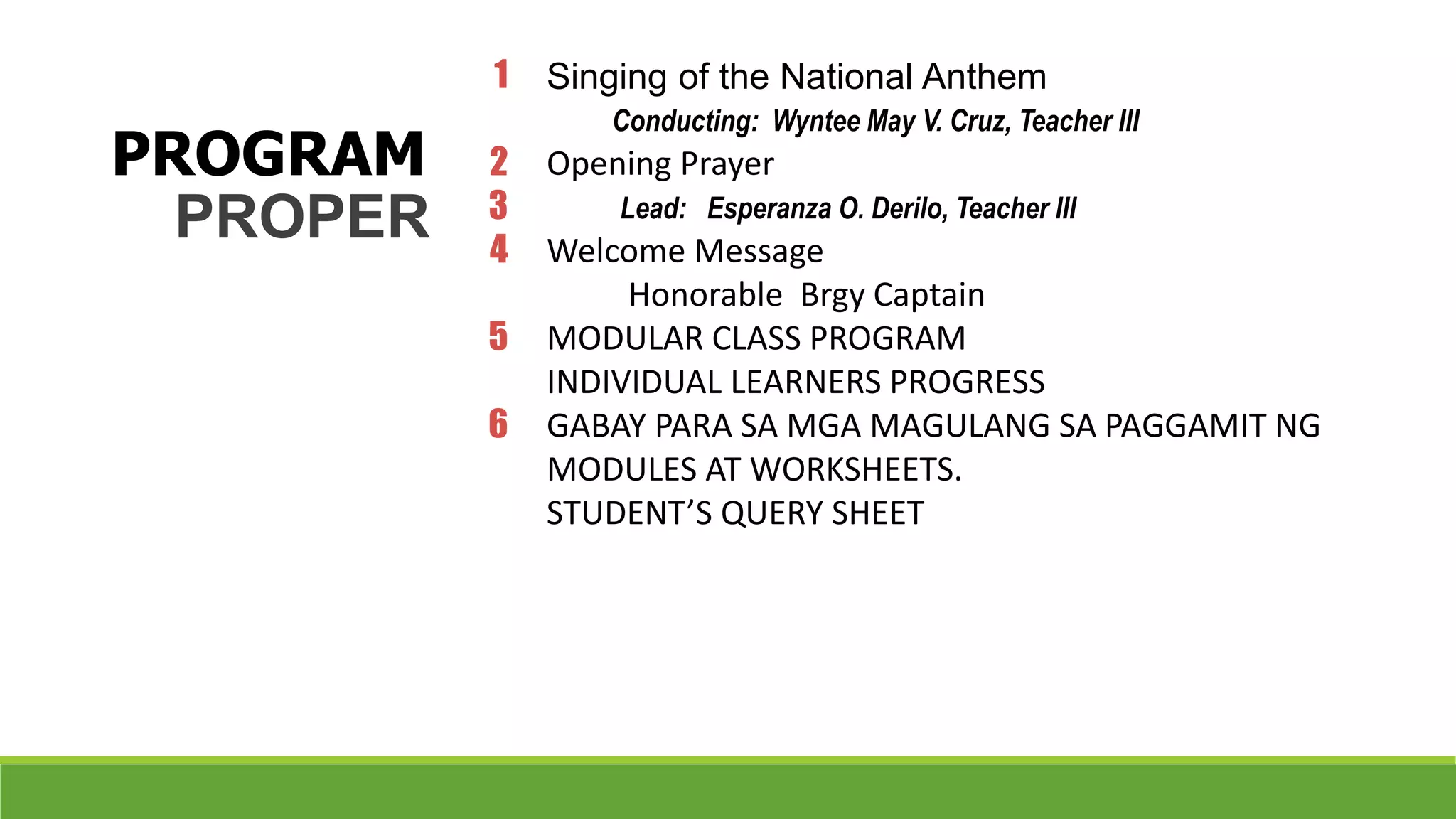 BE LCP ORIENTATION TO PARENT.ppt | Education industry | Industries