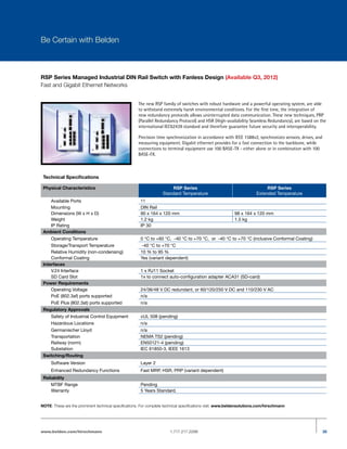 Belden Hirschmann Networking Catalog | PDF