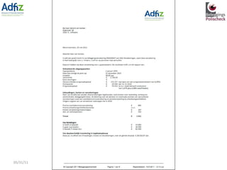 05/31/11 Gerard van Santen, partner Beleggingspolischeck 