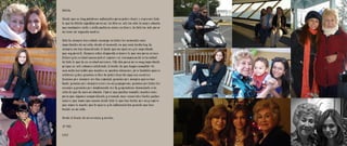 Belela,

Siento que no hay palabras suficientes para poder decir o expresar todo
lo que la Belela significa para mi. La Bele no solo ha sido la mejor abuela
que cualquier nieto o nieta pudiera soñar en tener, la Bele ha sido para
mi como mi segunda madre.

Bele tu siempre has estado conmigo en todos los momentos más
importantes de mi vida, desde el momento en que nací hasta hoy, tu
siempre me has demostrado lo tanto que me quieres y lo importante
que soy para ti. Siempre estas dispuesta a hacer lo que sea para vernos
felices y la verdad nunca podré reponer ni recompensarte ni la mitad
de todo lo que tu en verdad mereces. Este día para mi es muy importante
porque no solo estamos celebrado el hecho de que hayas cumplido 80,
una meta increíble que muchos no pueden alcanzar, pero también quiero
celebrar y dar gracias a Dios de poder tenerte aquí con nosotros.
Gracias por siempre ser tan especial, gracias por siempre quererme
tanto, gracias por siempre creer en mí y apoyarme, gracias por todos los
consejos y gracias por simplemente ser tu y agradezco demasiado a la
vida de que tú seas mi abuela. Espero que puedas cumplir muchos más
para que sigamos compartiendo y creando mas recuerdos lindos juntas.
Quiero que sepas que nunca olvido todo lo que has hecho por mí y espero
que sepas lo mucho que te quiero y la influencia tan grande que has
tenido en mi vida.

Desde el fondo de mi corazón y cariño,

TE AMO,

LALA
 