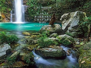 CACHOEIRA SANTA BÁRBARA CHAPADA DOS VIADEIROS GO 