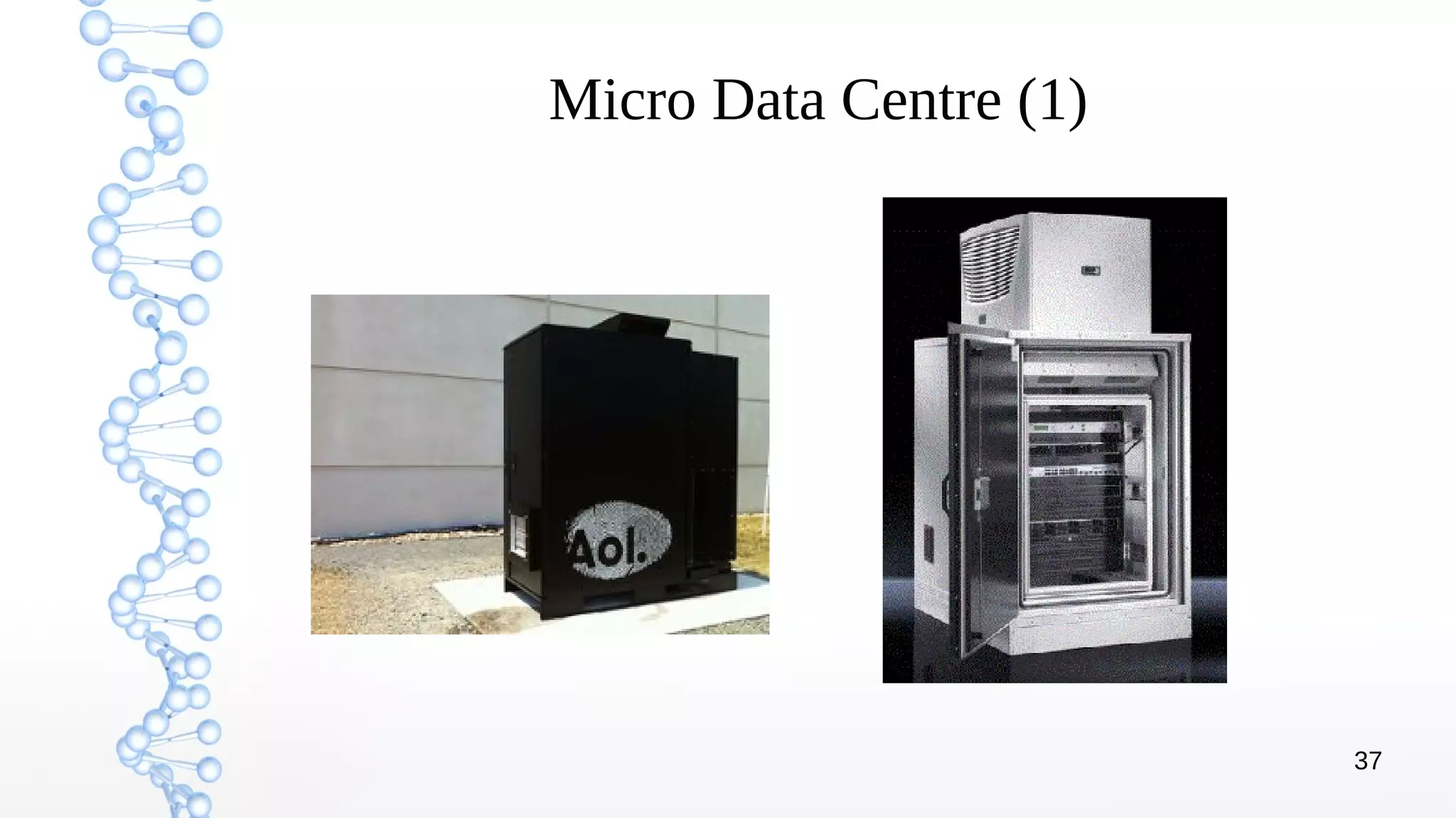 37
Micro Data Centre (1)
 