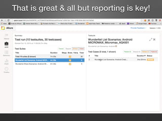 That is great & all but reporting is key!
 