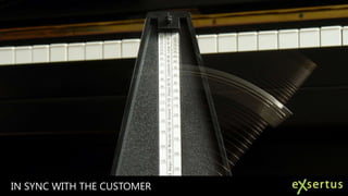 IN SYNC WITH THE CUSTOMER

 