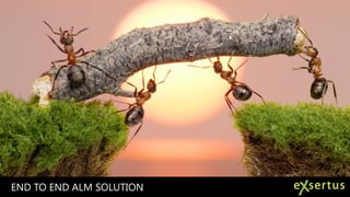 END TO END ALM SOLUTION

 