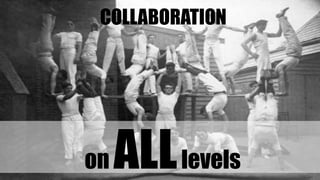 COLLABORATION

on

ALL levels

 