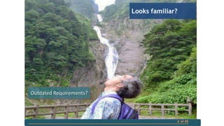 Looks familiar?

Outdated Requirements?

2 of 20

 