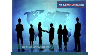 No Communication

Face 2 Face communication!
12 of 20

 