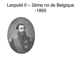 C´est le prince allemand Leopold de Saxe Cobourg Gotha, oncle de la reine Victoria qui devient  Leopold 1er , premier roi des belges en juin 1831 