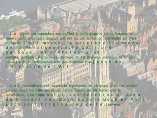 Limbourg(Hasselt) – Limburg (Hasselt)Provinces wallonnes en français et néerlandais (avec chefs-lieux entre parenthèses) :Brabant wallon (Wavre) – Waals-Brabant (Waver)