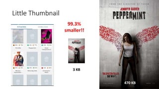 Little Thumbnail
470 KB
3 KB
99.3%
smaller!!
 