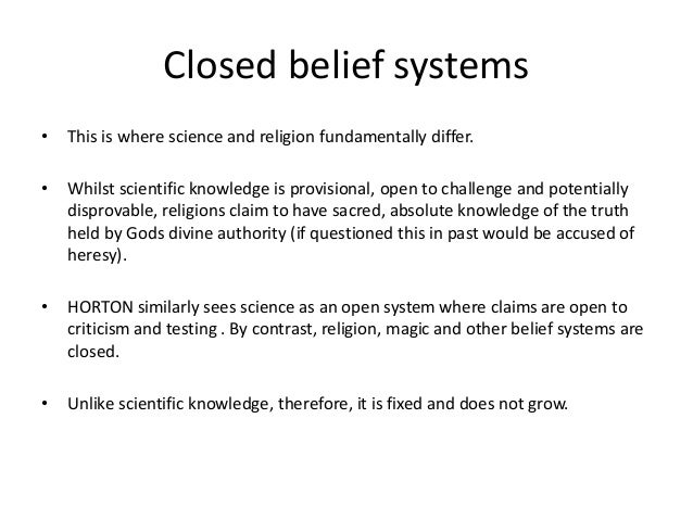 belief systems essay