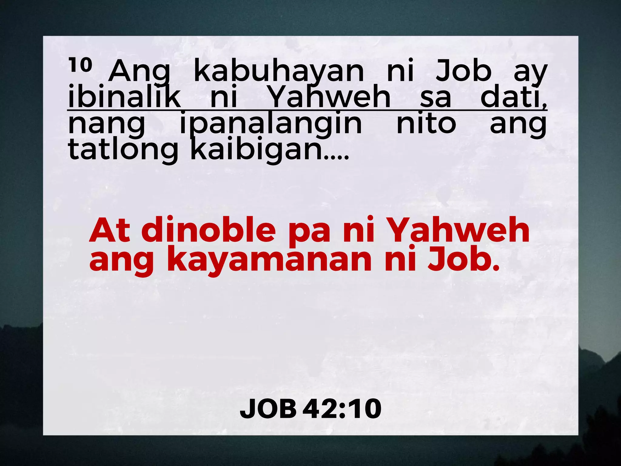 BELIEVE TO SEE 02 - PANANAMPALATAYANG NAGPAPANUMBALIK - BRO. JAY REBANAL - 7AM MABUHAY SERVICE