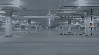  Monóxido de carbono(CO)
 Dióxido de nitrógeno(NO2)
5 ft
50%
 